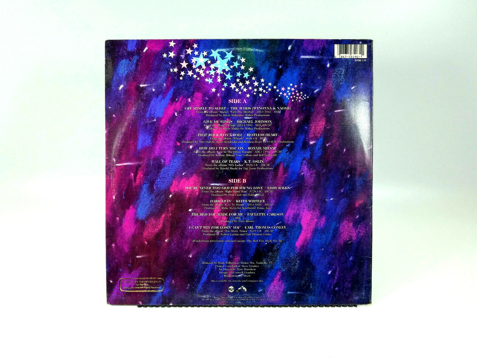 Various - Hits Of 87 - PROMO COPY! 6496-1-R LP NM