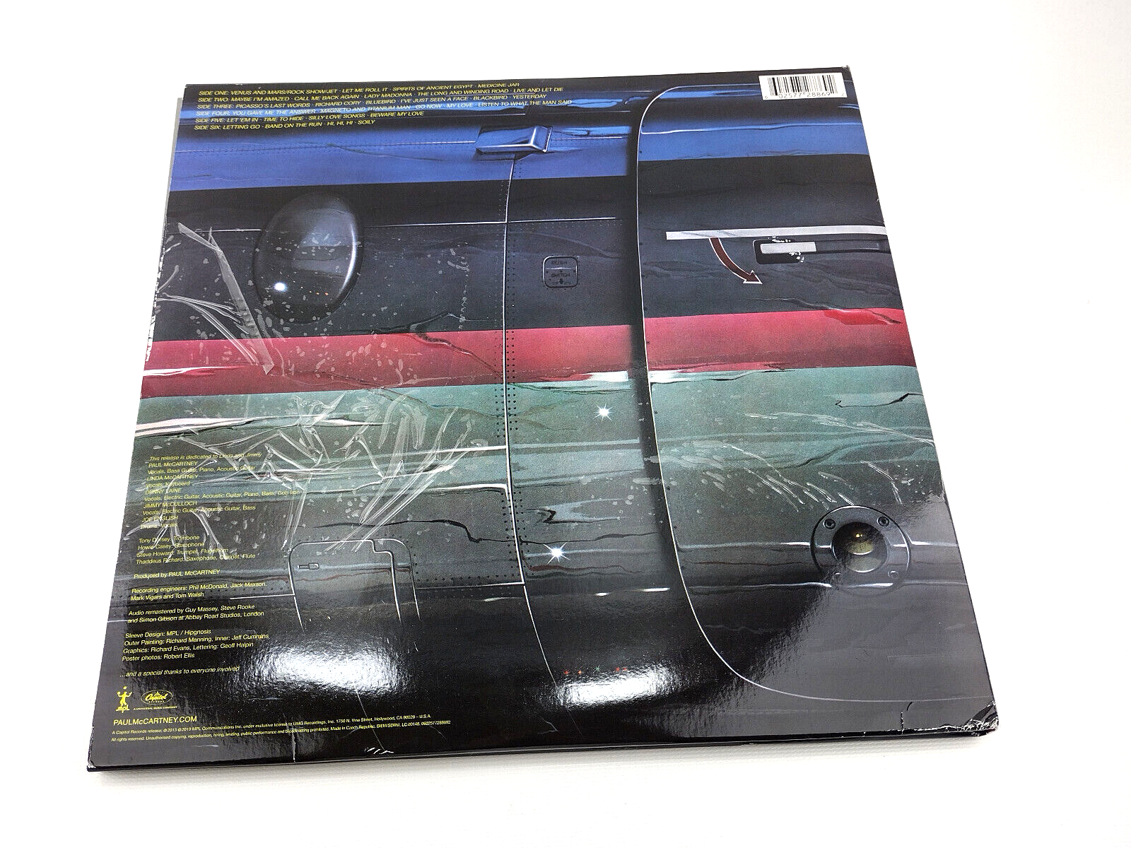 Wings (2) - Wings Over America 3xLP w/ Poster! (Shipping Tape on Cover)