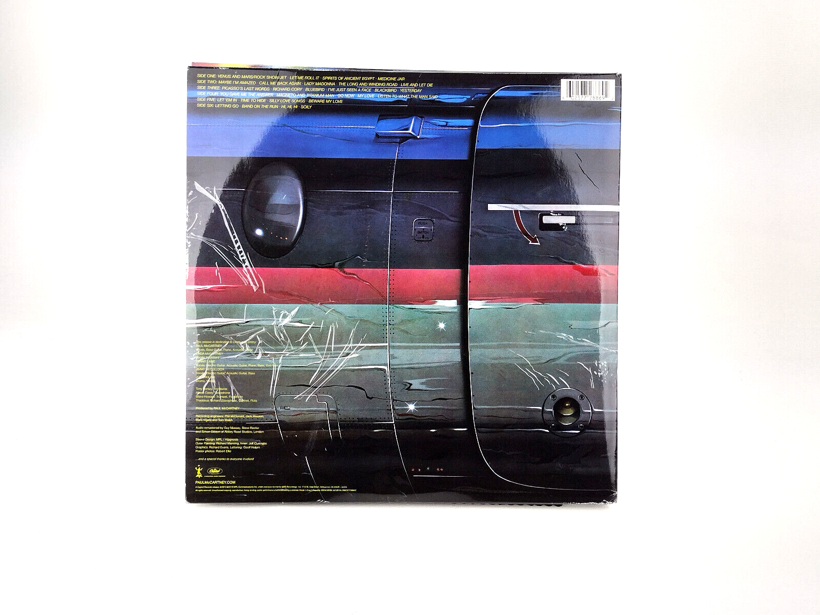 Wings (2) - Wings Over America 3xLP w/ Poster! (Shipping Tape on Cover)