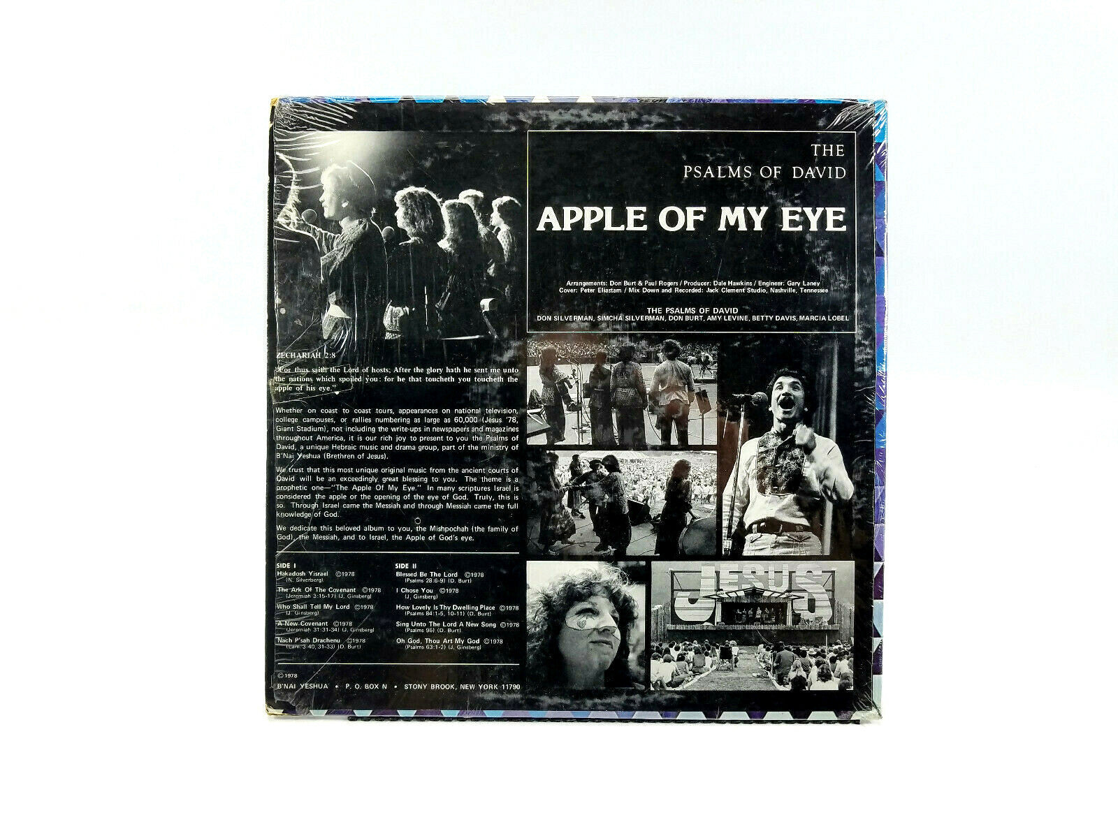 The Psalms Of David - Apple Of My Eye Messianic Life Productions – PD 7801