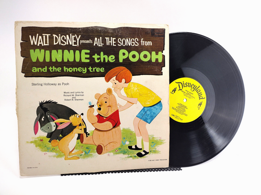 Walt Disney Presents All The Songs From Winnie The Pooh And The Honey Tree LP