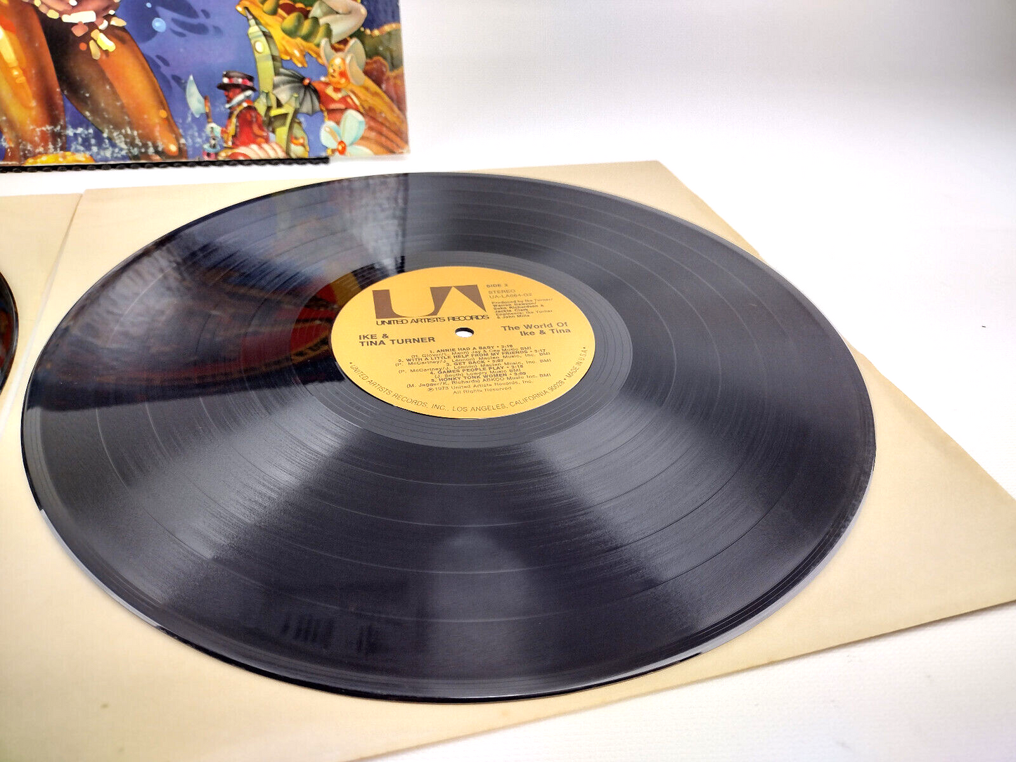 Ike & Tina Turner - The World Of Ike & Tina - UA-LA064-G2 - VG+