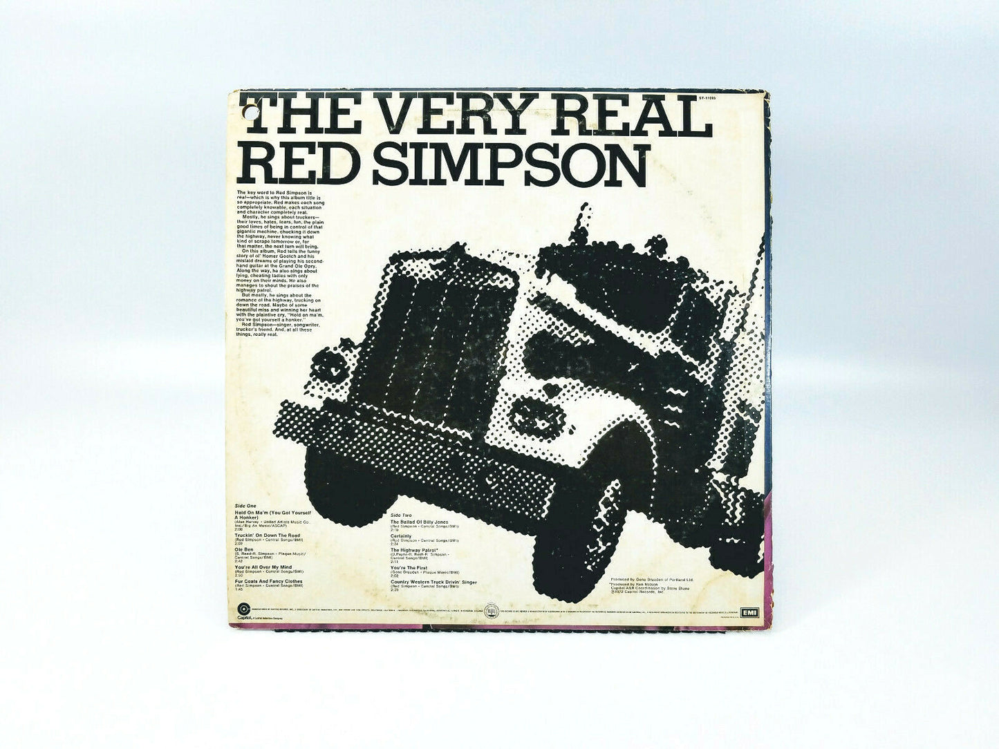 The Very Real - Red Simpson (1972) | Vinyl LP | VG+